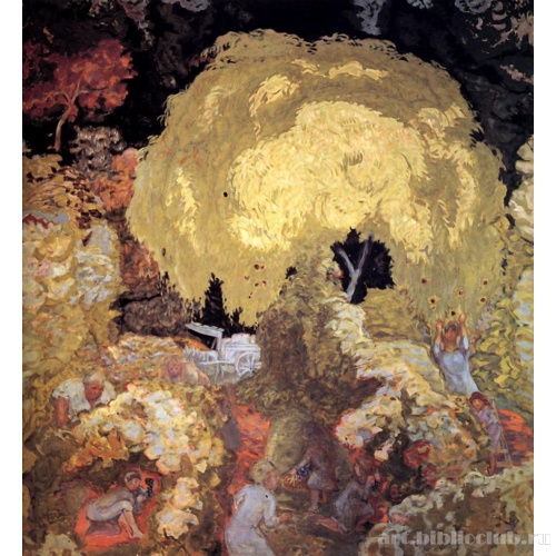 Осень. Сбор фруктов