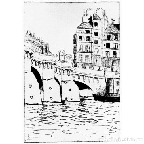 Серия «Виды Парижа». Опоры Пон-Нефа