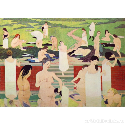 Лето, купающиеся женщины