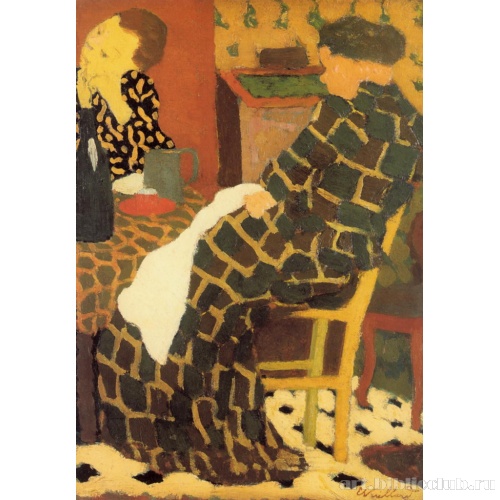 Мать и дочь за столом