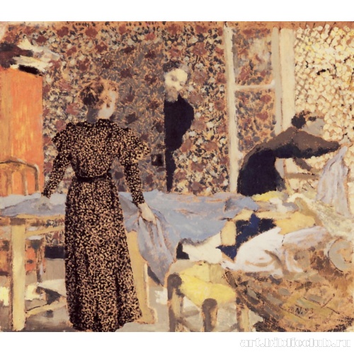 Интерьер с рабочим столом (Портной)