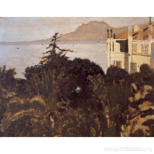 Канны. Сад на берегу моря