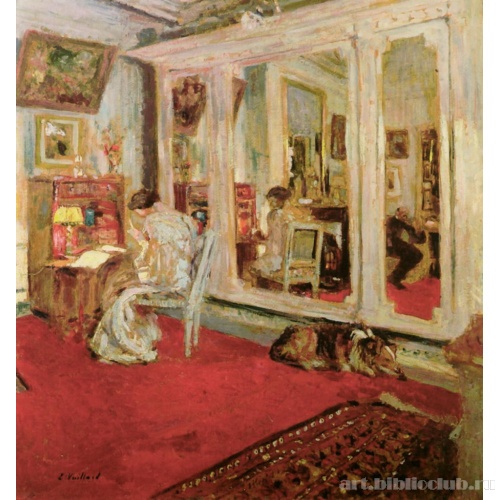 Хессели в своей гардеробной