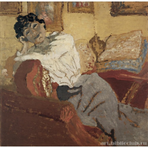 Мадам Хессель в своем будуаре