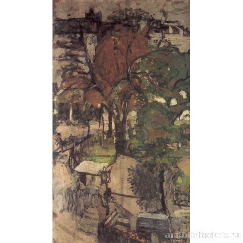 Площадь Берлиоза. Этюд. Фрагмент