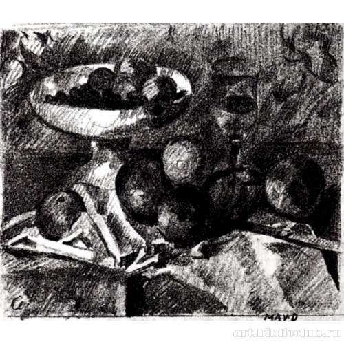 Копия натюрморта Сезанна