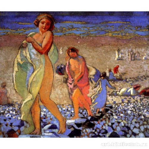 Пляж с галькой