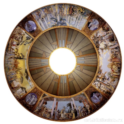 Купол Театра на Елисейских Полях. Макет ансамбля