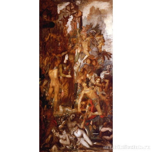 Тиртей поет во время битвы