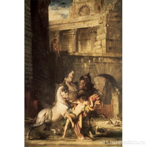 Лошади разрывают Диомеда