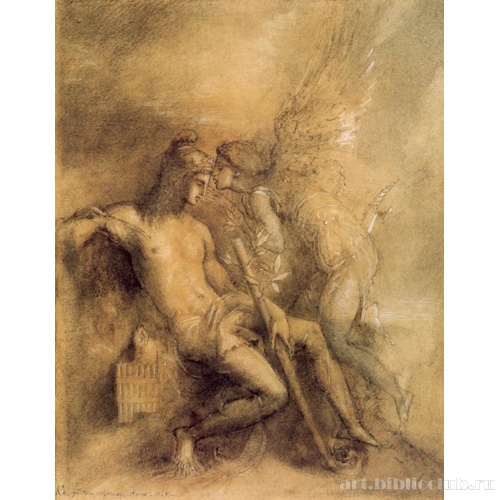 Муза посещает Гесиода