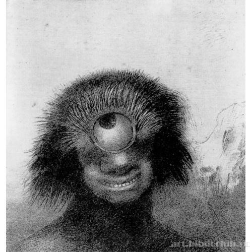 Бесформенный полип, покачивающийся у берега, сын отвратительного улыбающегося циклопа