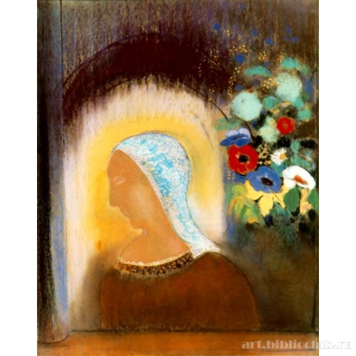 Профиль и цветы