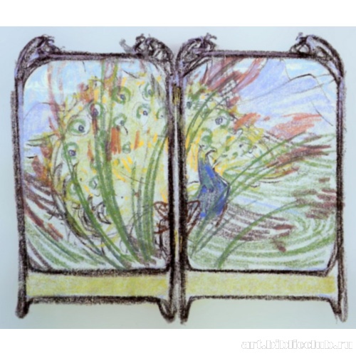 Эскиз ширмы