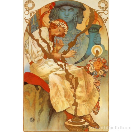 Афиша выставки «Славянская эпопея»