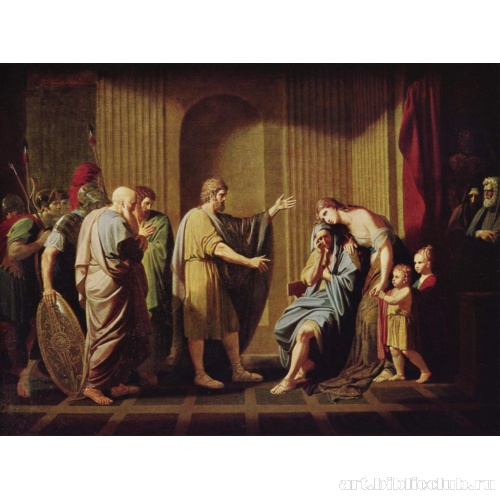 Леонид II отправляет Клеомброта в изгнание