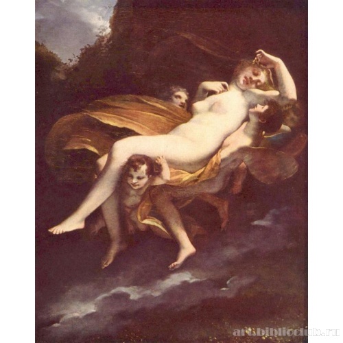 Психея, похищаемая зефирами