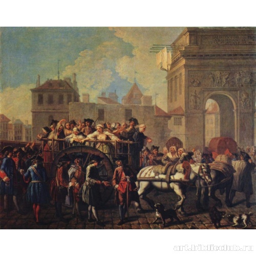 Проституток везут в полицейский участок