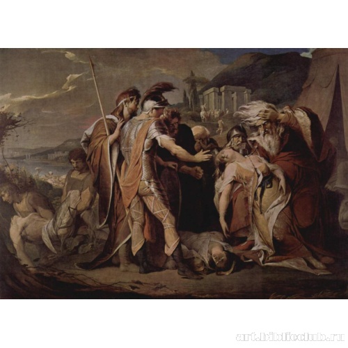 Король Лир оплакивает Корделию