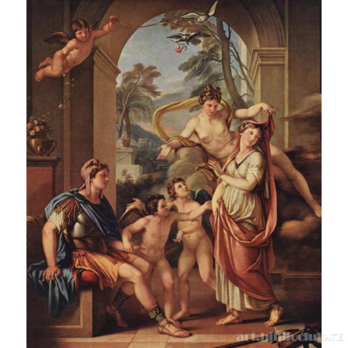 Венера обещает Парису дать в жены Елену