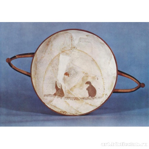 Главк и Полиид в склепе (чаша 07)