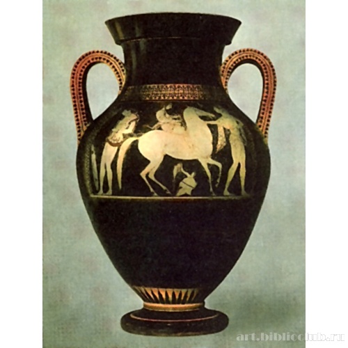 Амфора с изображением амазонок. Из Вульчи