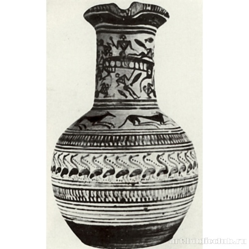 Ваза с изображением кораблекрушения