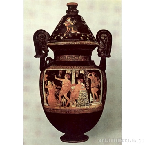 Апулийский кратер с изображением Ореста и Эринии из Руво