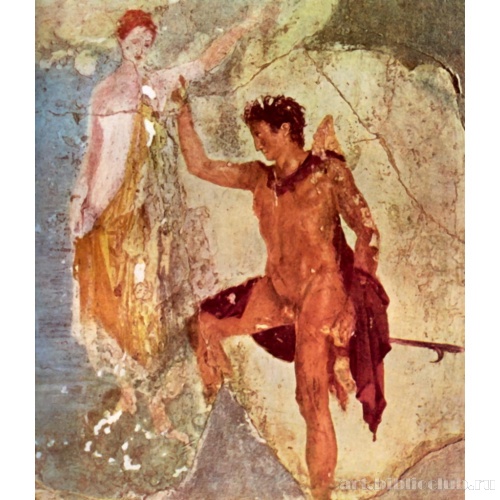 Никий. Андромеда и Персей. Римская копия с оригинала. Помпеи