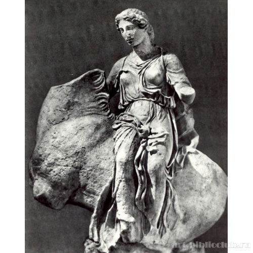 Нереида на коне. Тимофей. Акротерий храма Асклепия в Эпидавре