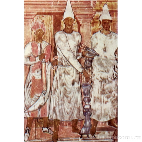 Жертвоприношение. Роспись из храма Пальмирских богов в Дура-Европос, Сирия