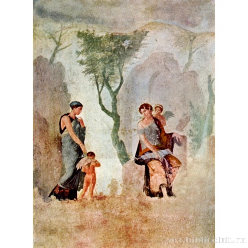 Наказанный амур. Роспись из дома Наказанного амура в Помпеях