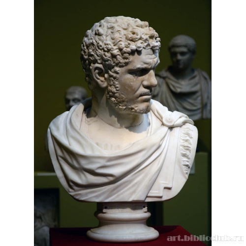 Портрет императора Каракаллы (вид спереди)