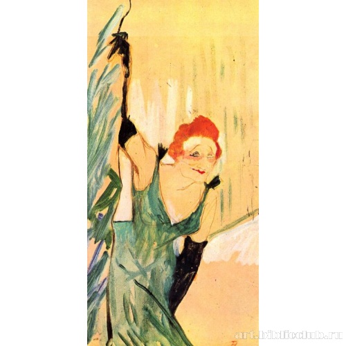 Иветт Гильбер кланяется публике