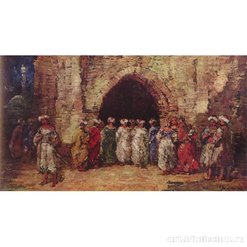 Восточная сцена