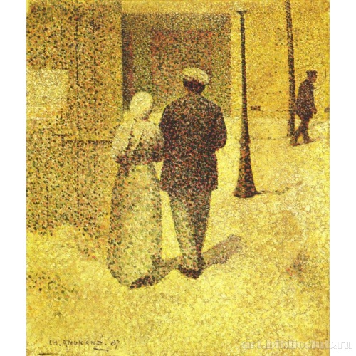 Мужчина и женшина на улице