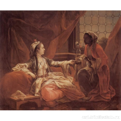 Рабыня, подносящая кофе султанше