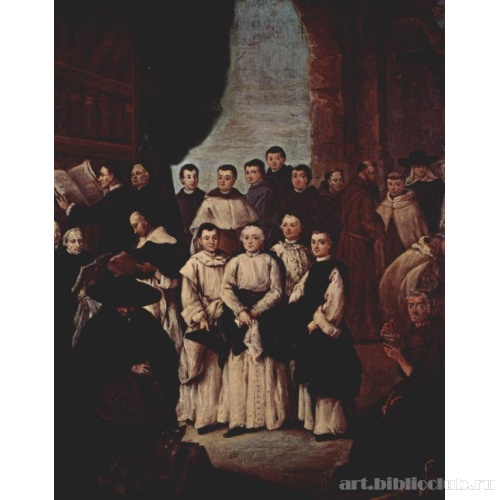 Групповой портрет венецианских монахов, каноников и членов братств