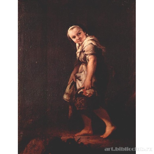 Пастушка с корзинкой