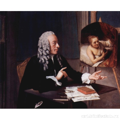 Портрет Франсуа Троншена, рассматривающего своего Рембрандта