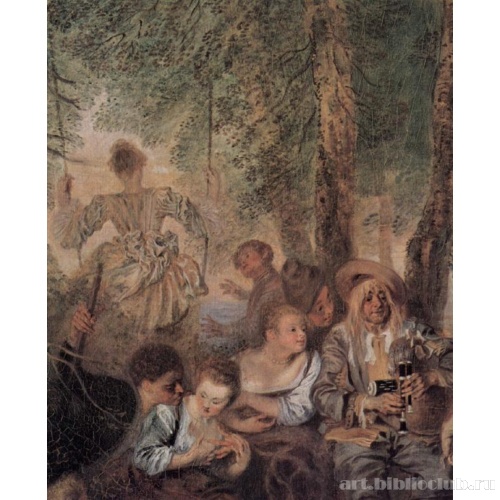 Пастушки (изящные праздники). Фрагмент