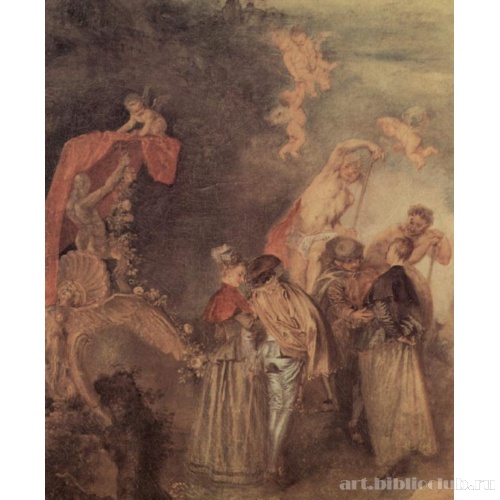 Паломничество на остров Киферу. Фрагмент