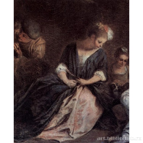 Развлечения итальянских комедиантов. Фрагмент