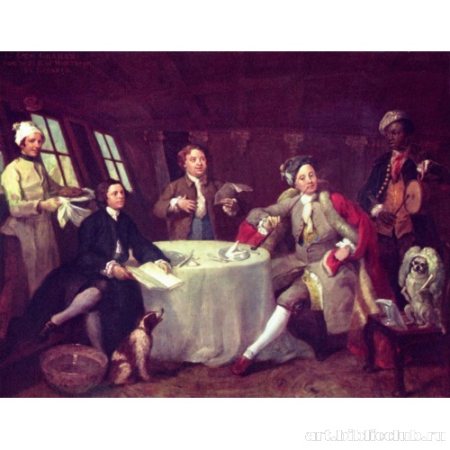 Лорд Джордж Грэм в своей каюте