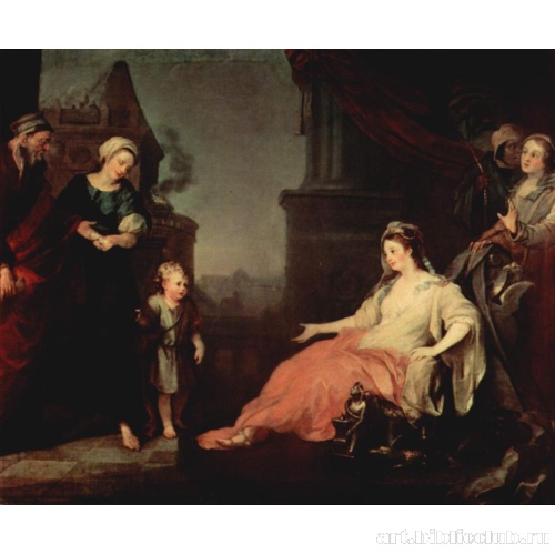 Моисей перед дочерью фараона