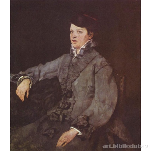 Дама в сером