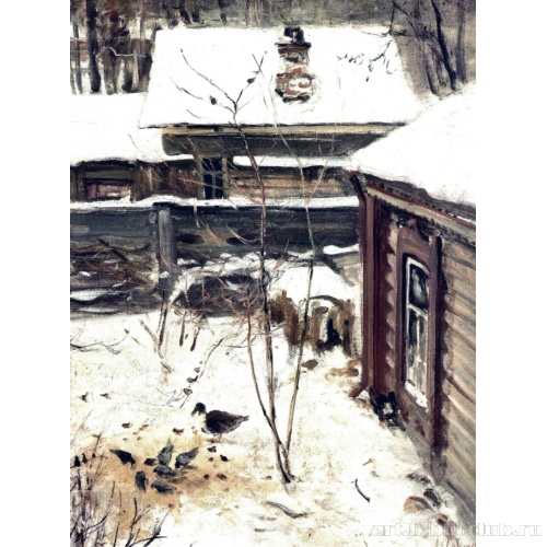 Дворик. Зима