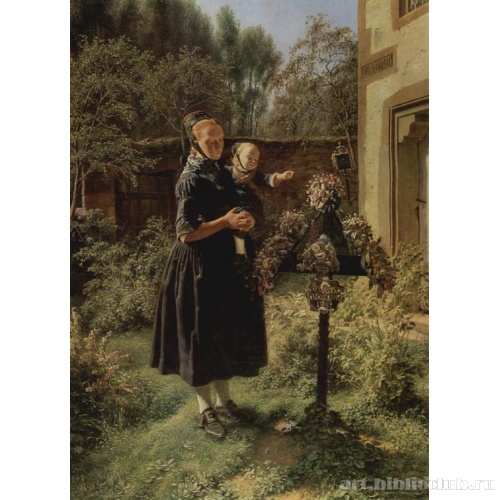 На кладбище в Вилленсхаузене