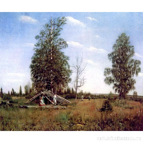 Отдых на сенокосе