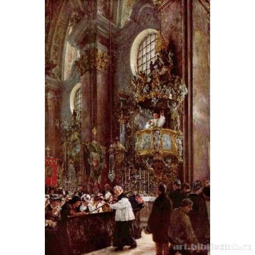 Проповедь в приходской церкви в Иннсбруке